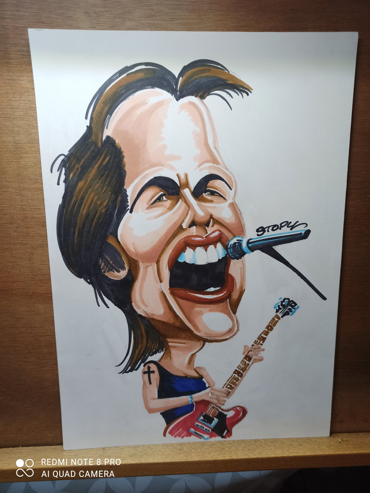 Caricature de Dolores O'Riordan – Hommage à la Voix des Cranberries