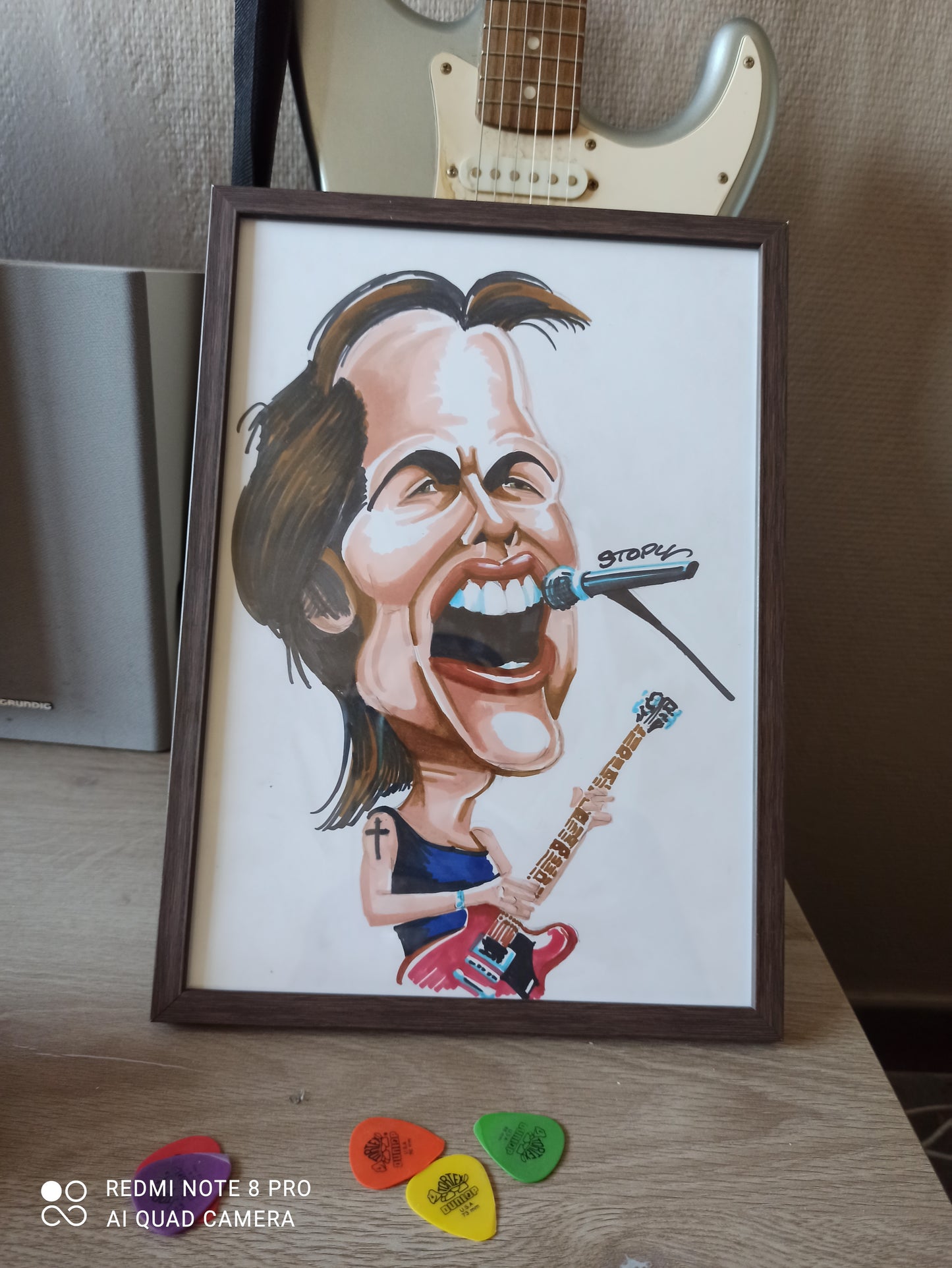 Caricature de Dolores O'Riordan – Hommage à la Voix des Cranberries